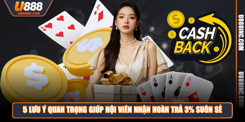 5 luu y quan trong giup hoi vien nhan hoan tra 3 suon se 5 lưu ý quan trọng giúp hội viên nhận hoàn trả 3% suôn sẻ