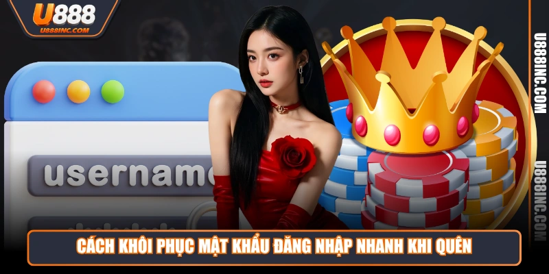 Cách khôi phục mật khẩu đăng nhập nhanh khi quên