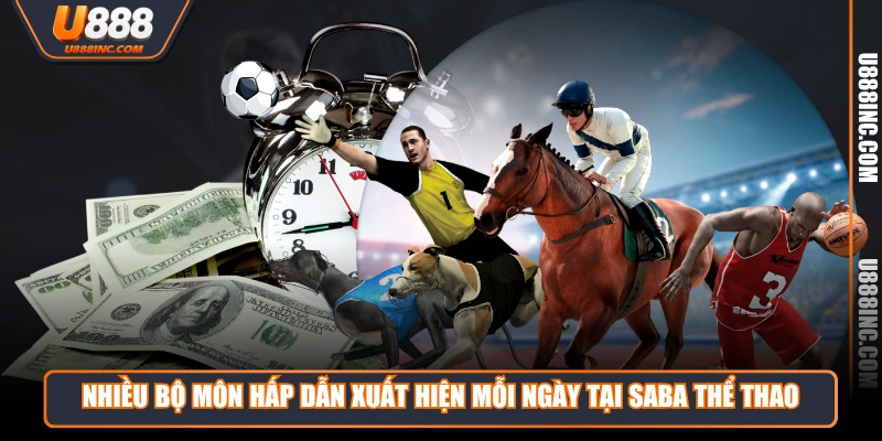 Nhiều bộ môn hấp dẫn xuất hiện mỗi ngày tại saba thể thao 